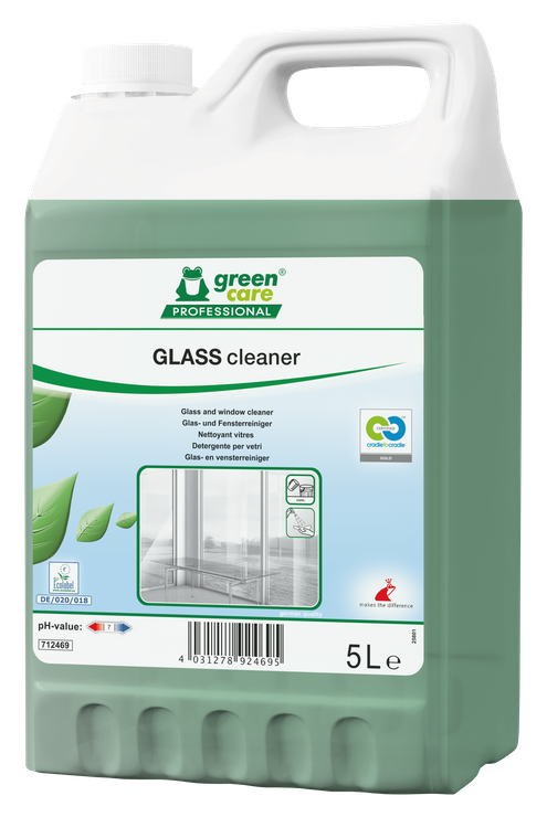 GREEN CARE Glass Cleaner C2C stiklu un logu tīrīšanas līdzeklis 5L