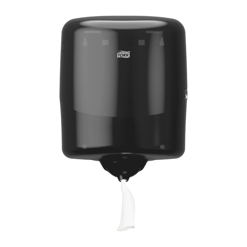 Tork Reflex Midi дозатор для бумажных полотенец, черный, M4 