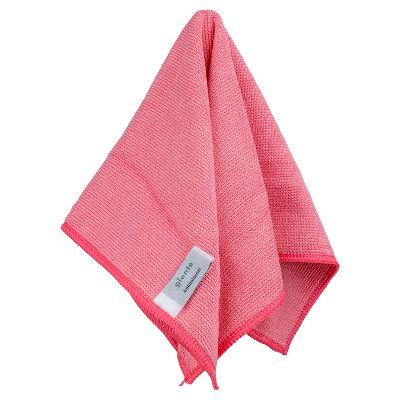 Glenta Antibacterial тряпочка из микроволокна с частичками серебра, красная, 38x38см