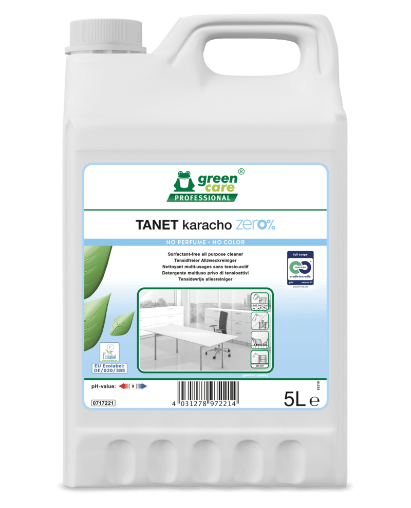 Green Care Tanet Karacho zero% universāls tīrīšanas līdzeklis, 5L