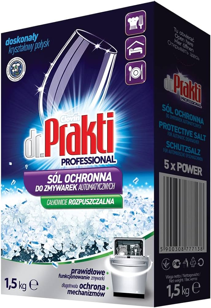 Соль для посудомоечных машин Dr.PRAKTI 1.5 кг
