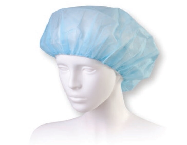 BaltLine cepures beretes XL izmērs, PP, 100 gab. zilas
