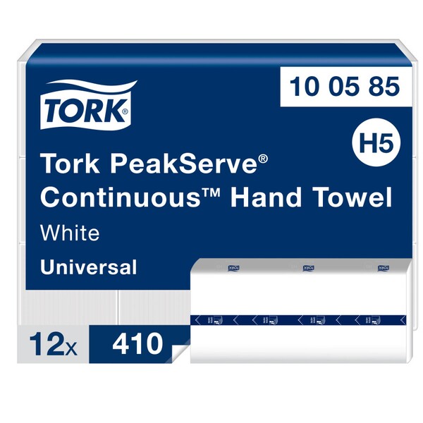 Tork PeakServe Continuous roku dvieļi 410 salv. 1-kārta H5