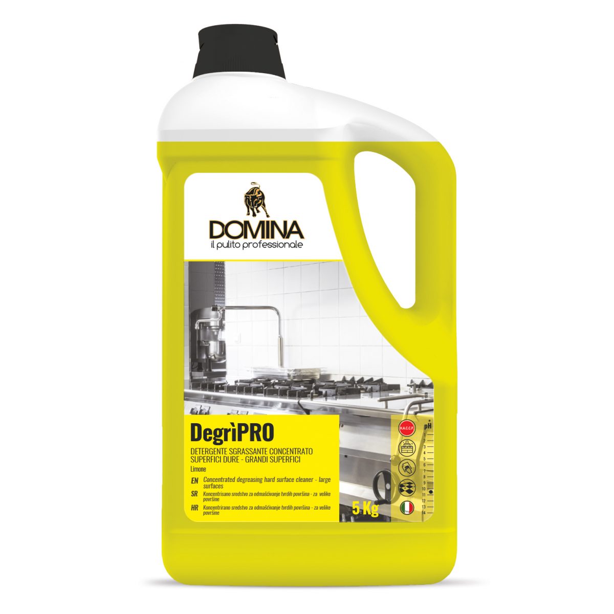 DOMINA DegrìPRO koncetrēts attaukošanas līdzeklis, citrons, 5L