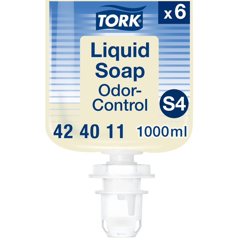 Tork šķidrās ziepes rokām smaku novēršanai 1000ml S4 bez smaržas