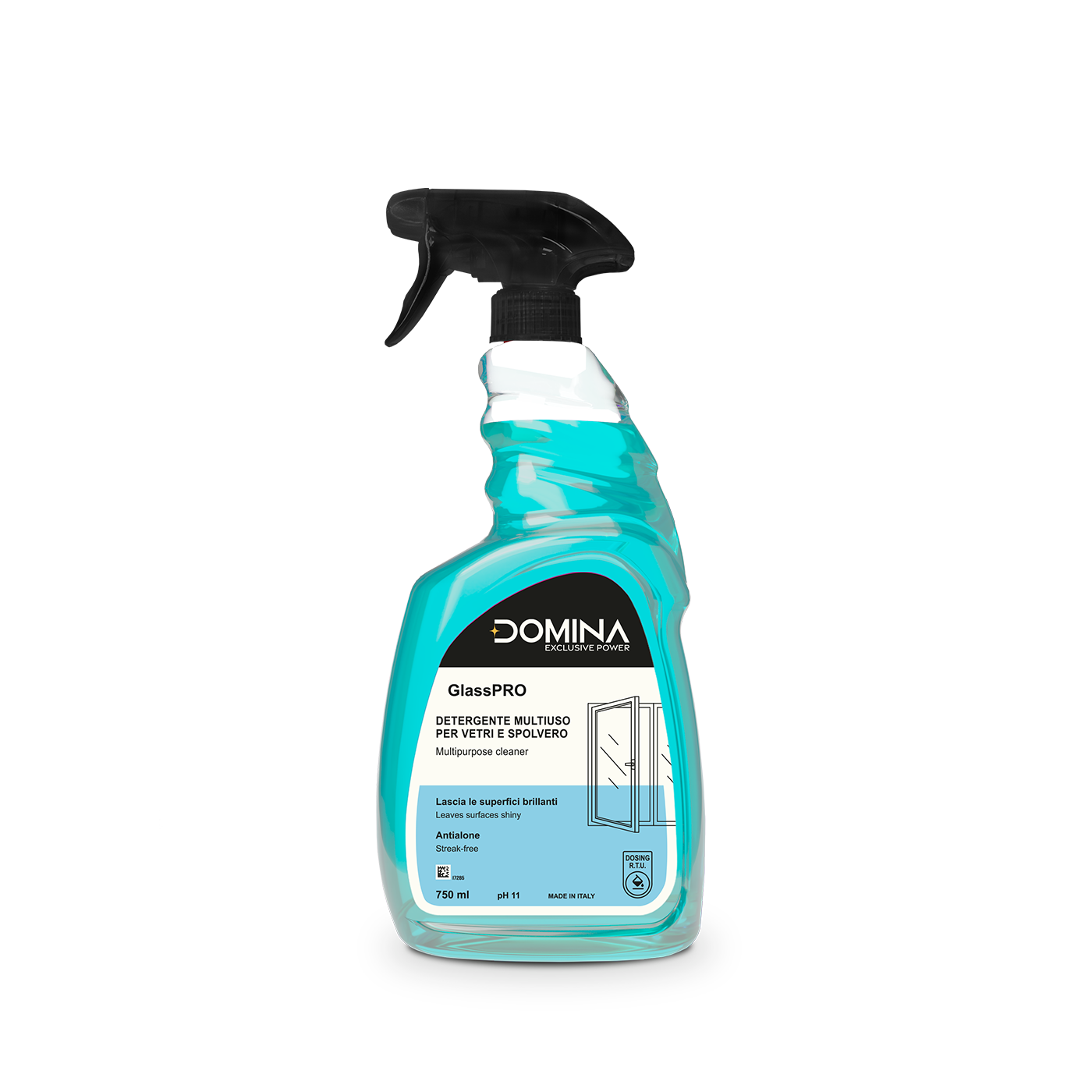 DOMINA GlassPRO stiklu tīrīšanas līdzeklis 750ml